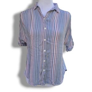 Univeral Threads Striped Button Down Shirt